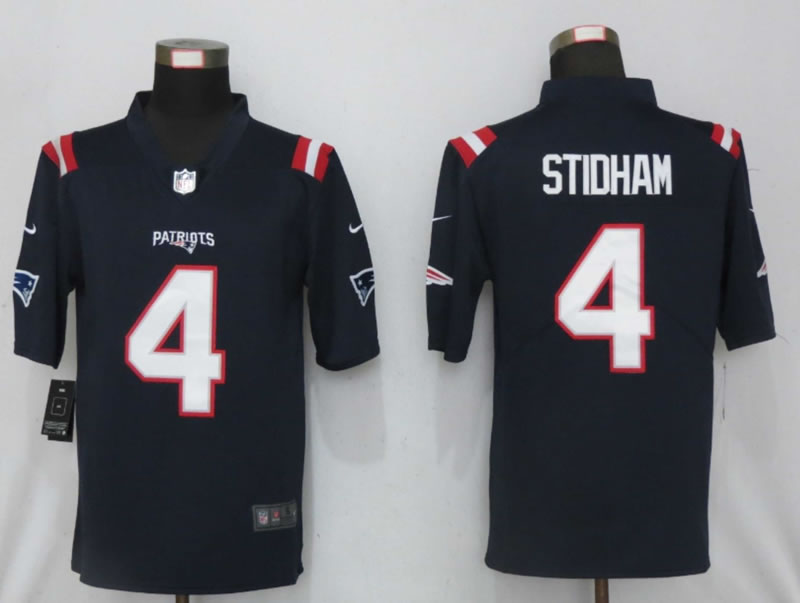 Nike New England Patriots 4 Stidham Nike Blue Vapor Untouchable Limited Jersey,We sell and wholesale Nike New England Patriots 4 Stidham Nike Blue Vapor Untouchable Limited Jersey on line form chian!